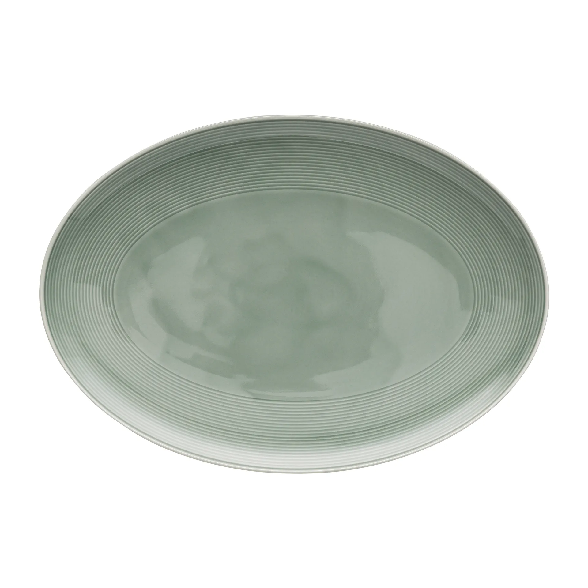 Loft serveringsfat ovalt moss green, 24 x 34 cm Rosenthal