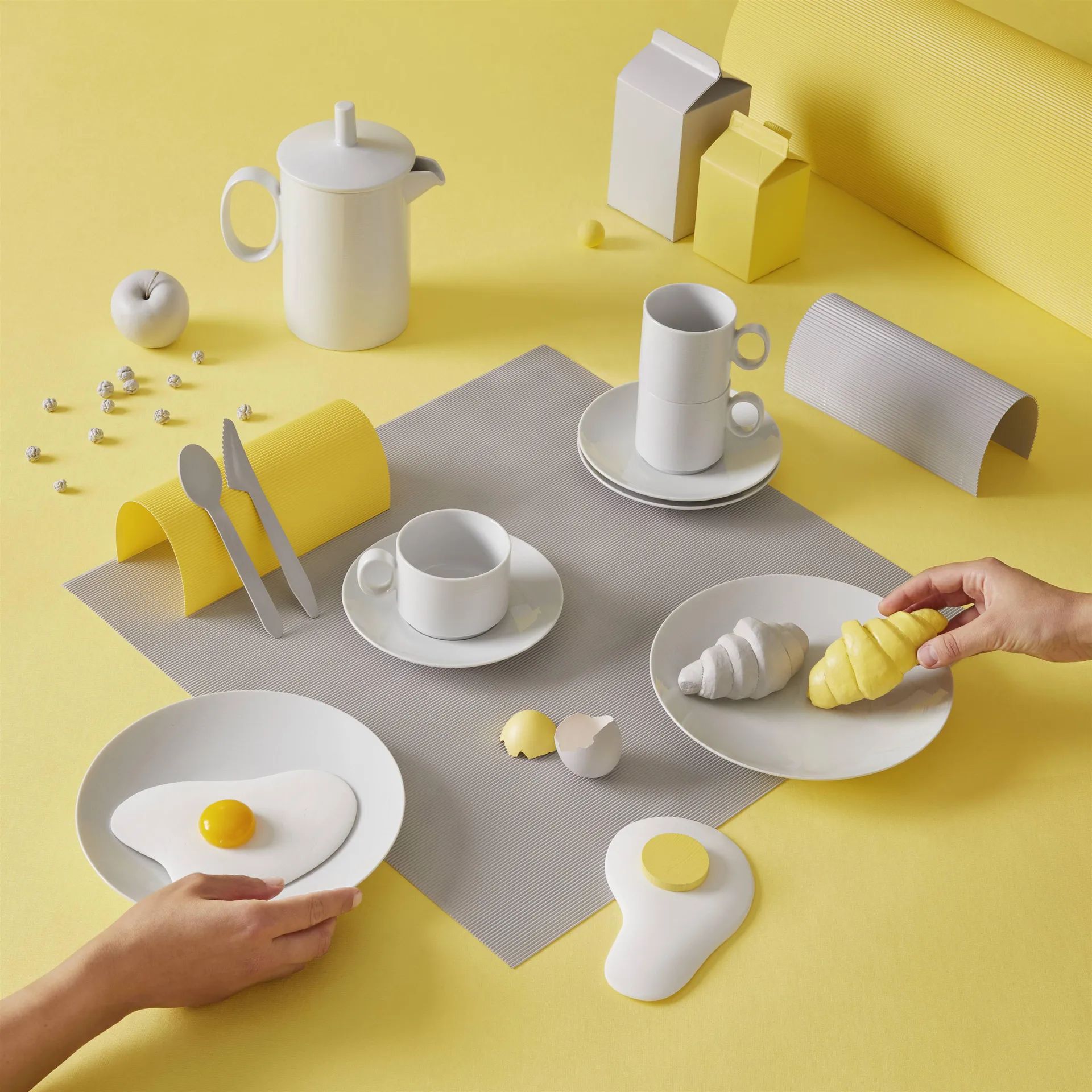 Loft tallerken hvit, Ø 22 cm Rosenthal