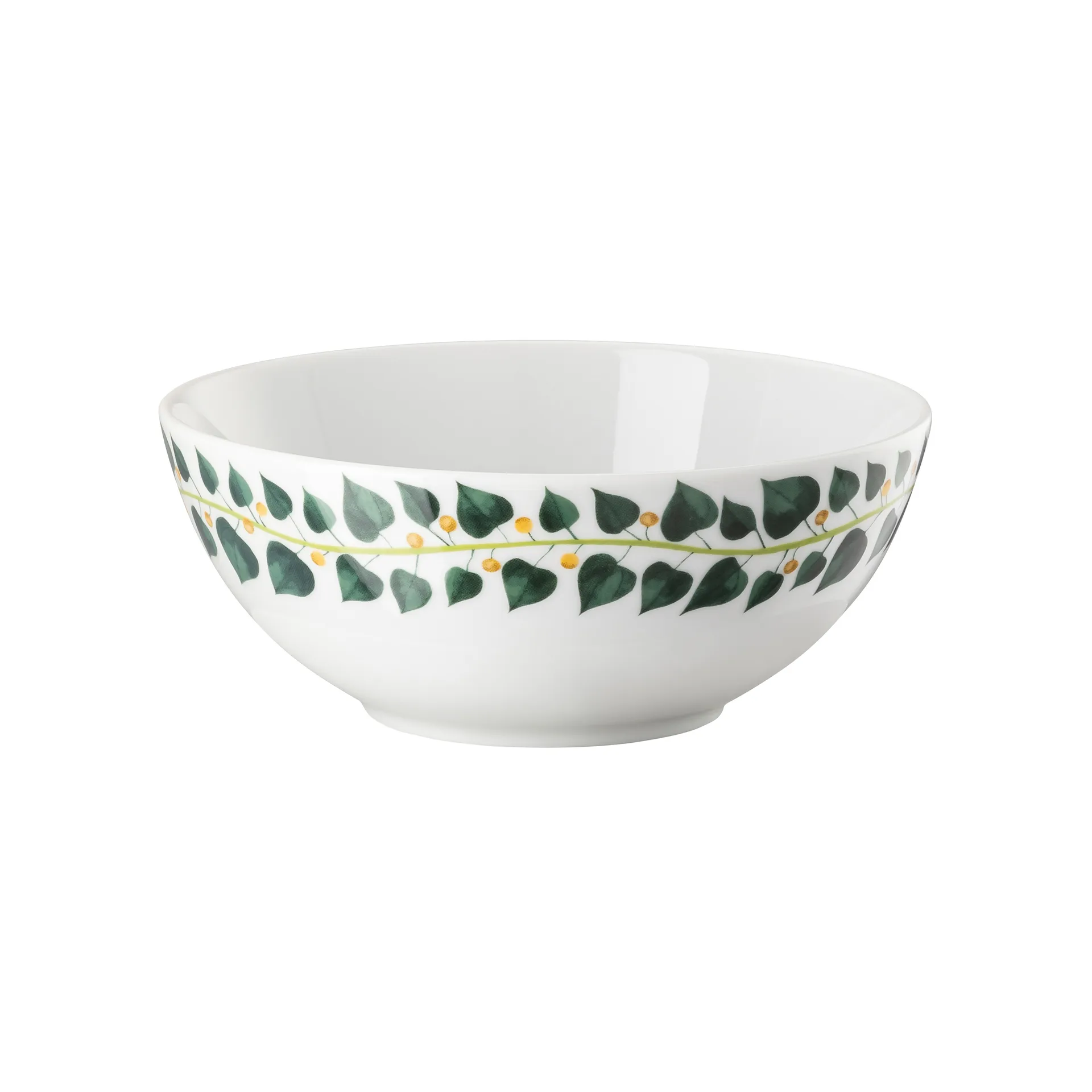 Magic Garden Foliage frokostskål 15 cm, Hvit-grønn Rosenthal
