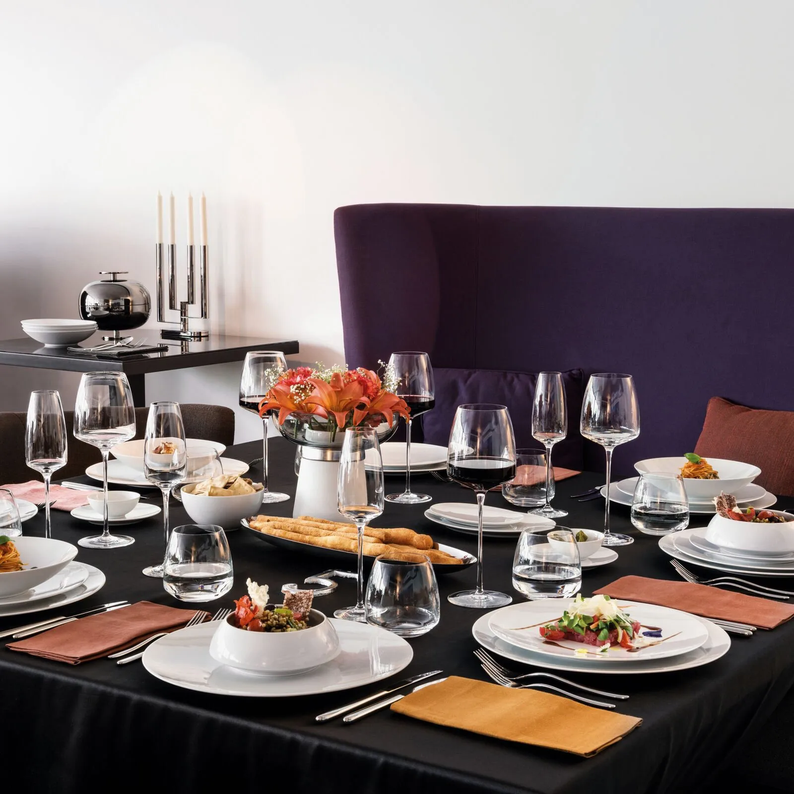 TAC Gropius serveringsfat Ø33 cm, White Rosenthal