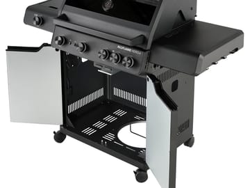 AllFlame Hero 4 gassgrill - Svart - Rösle