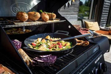 AllFlame Hero 6 gassgrill - Svart - Rösle