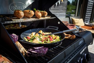 AllFlame Peer 3 gassgrill - Svart - Rösle