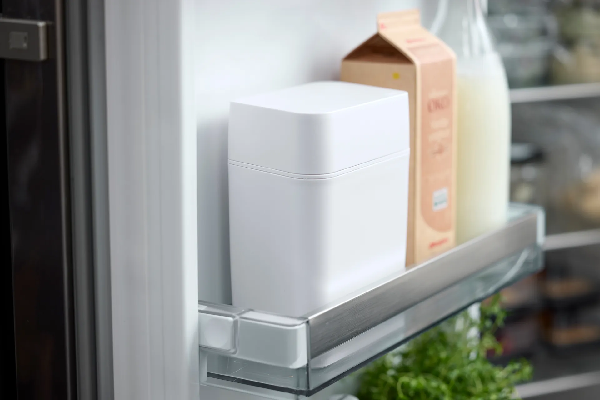 Classic osteboks inkl. osteskjærer 16,5x10x19 cm, Hvit Rosti