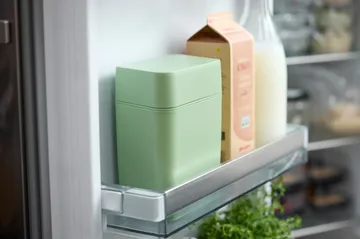 Classic osteboks inkl. osteskjærer 16,5x10x19 cm - Misty green - Rosti