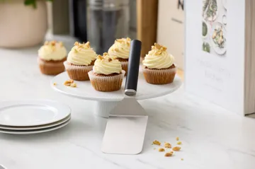 Emma palettkniv bred stål 26 cm - Black - Rosti