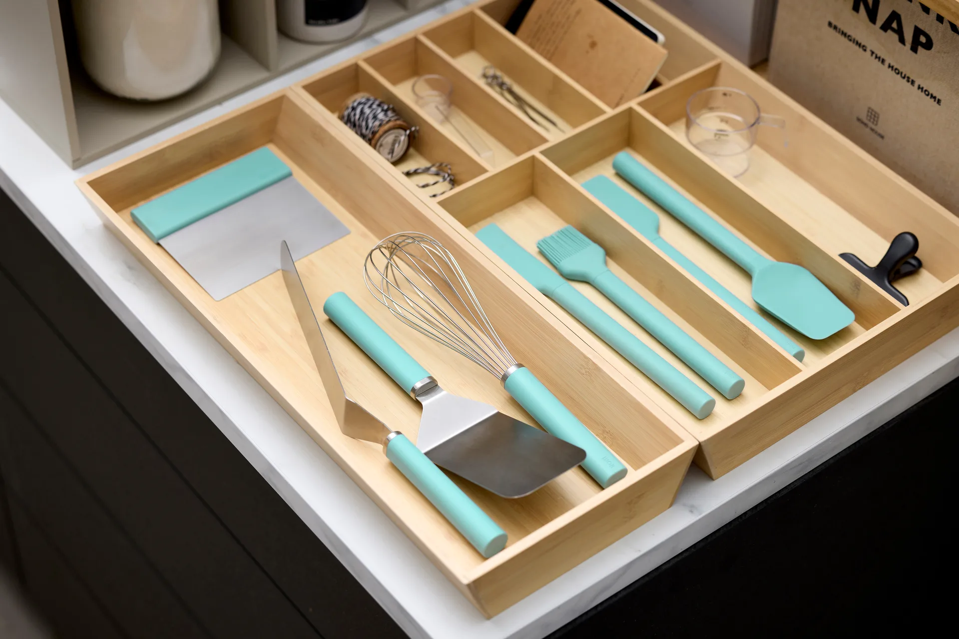 Emma palettkniv bred stål 26 cm, Nordic green Rosti