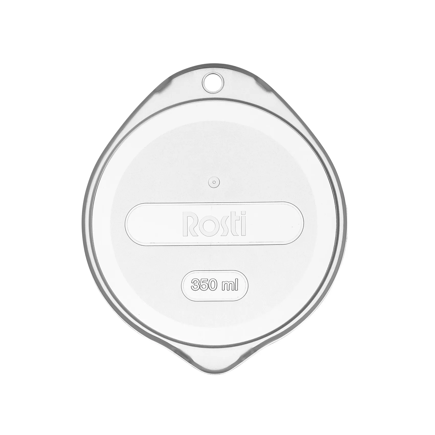 Margrethe lokk til skål 0,25/0,35 l, Klar Rosti