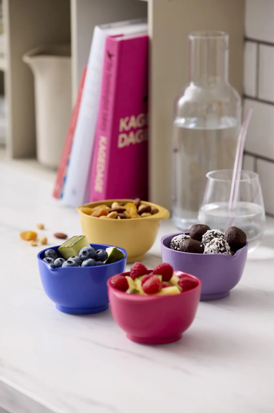 Margrethe miniskål 25 ml 6-pakning, Lavendel Rosti