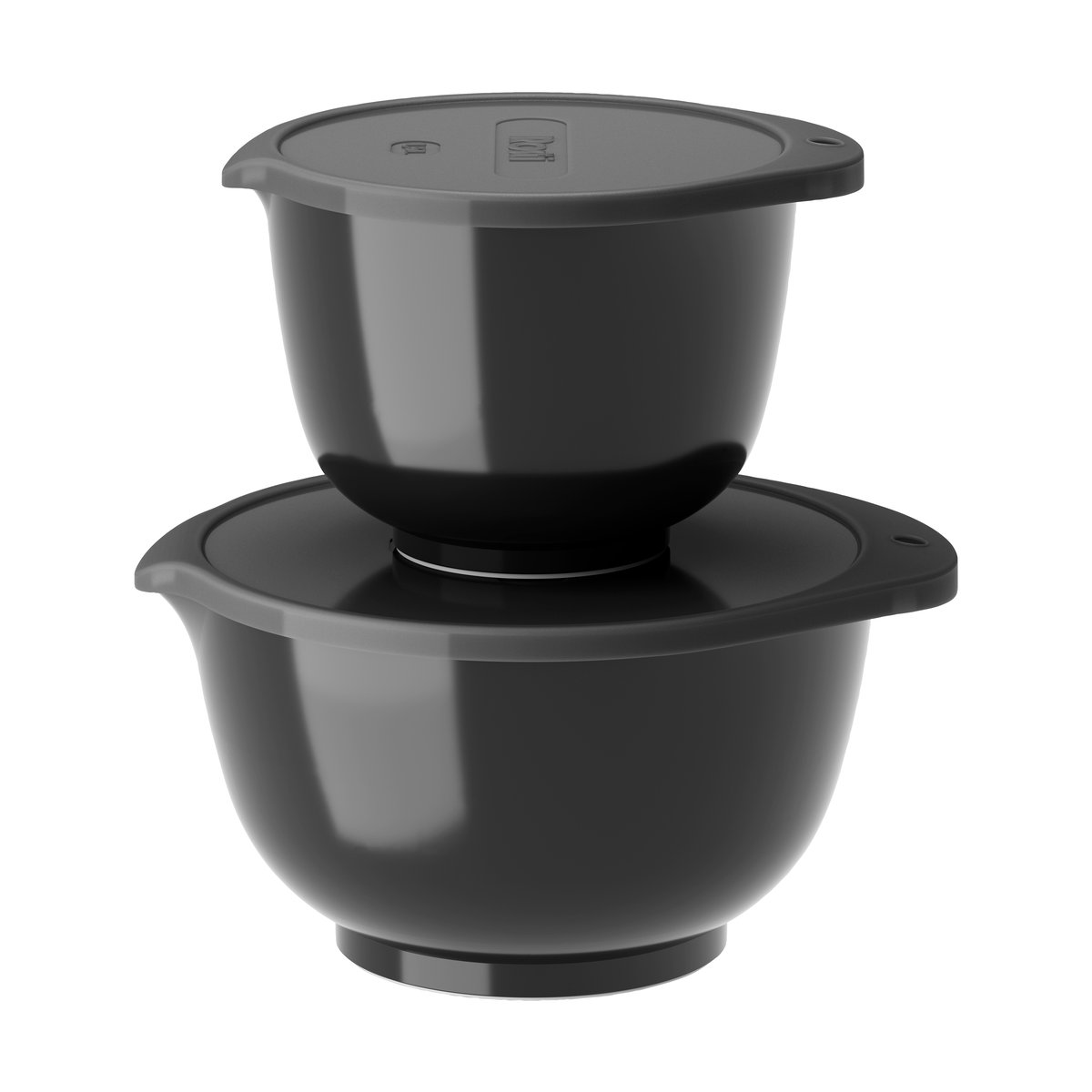 Rosti Margrethe skålsett 2-pk Black edition