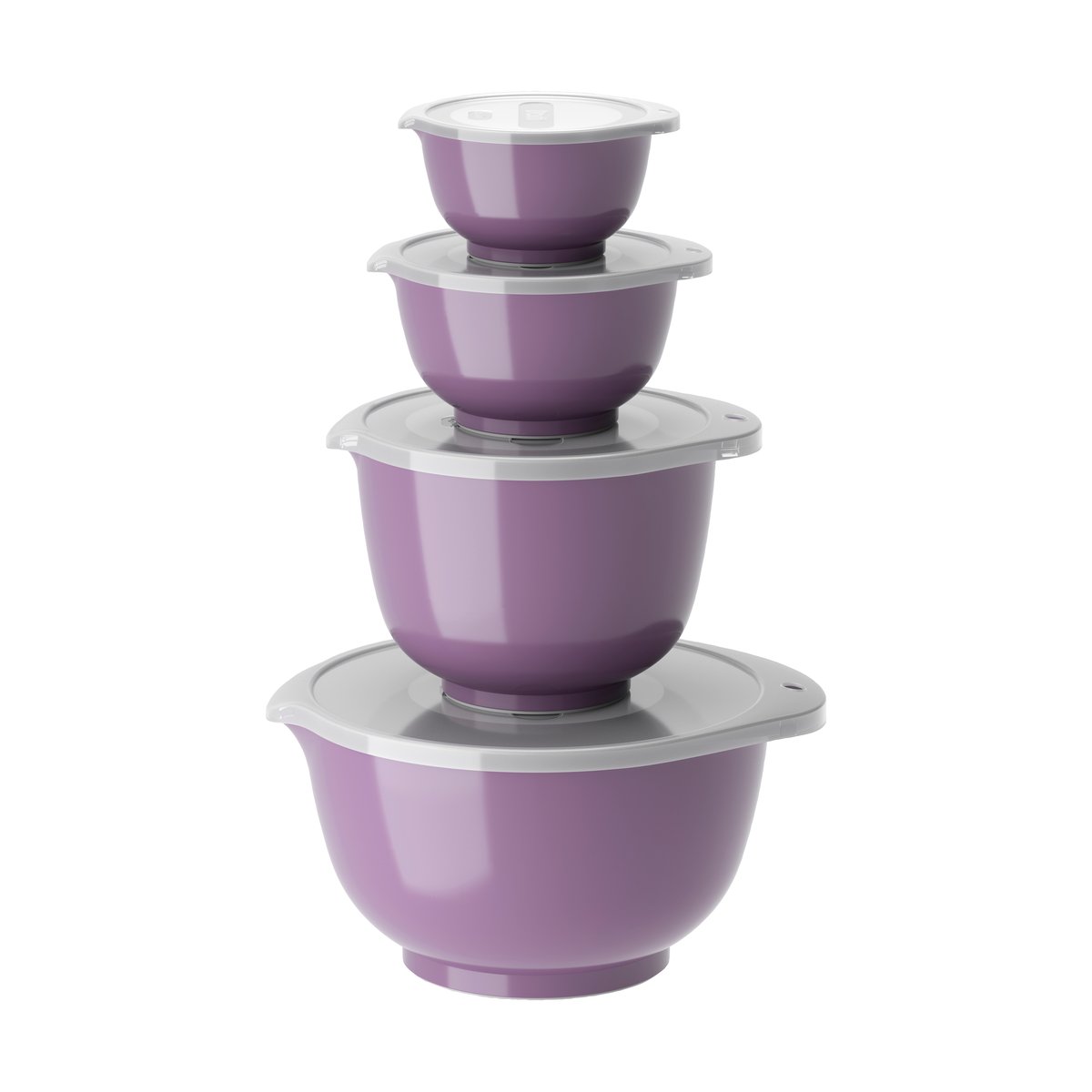 NEW Margrethe skålsett 0,25 + 0,5 + 1,5 + 3 liter, lavender