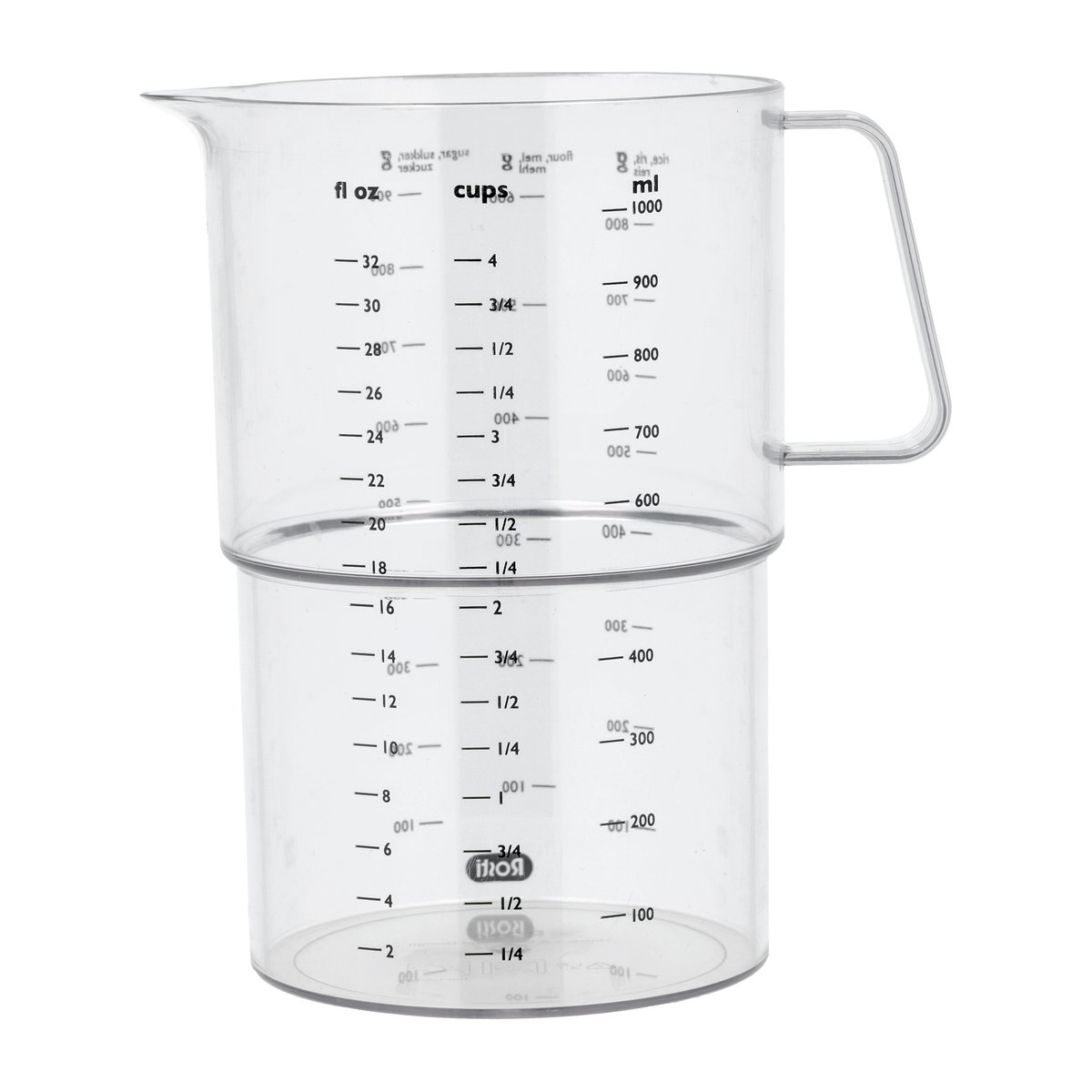 Rosti - Mensura målebeger 1000 ml klar