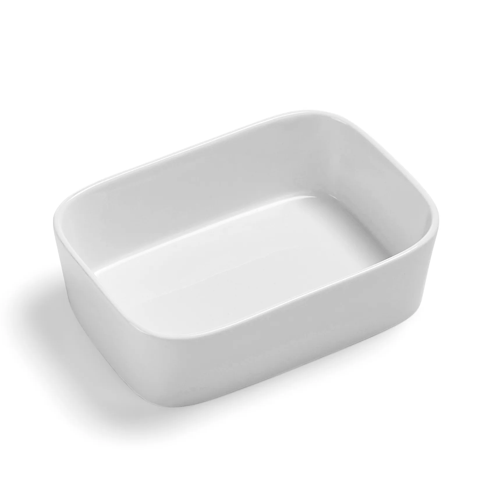 Modula ildfast fat 20x14 cm, Hvit Rosti
