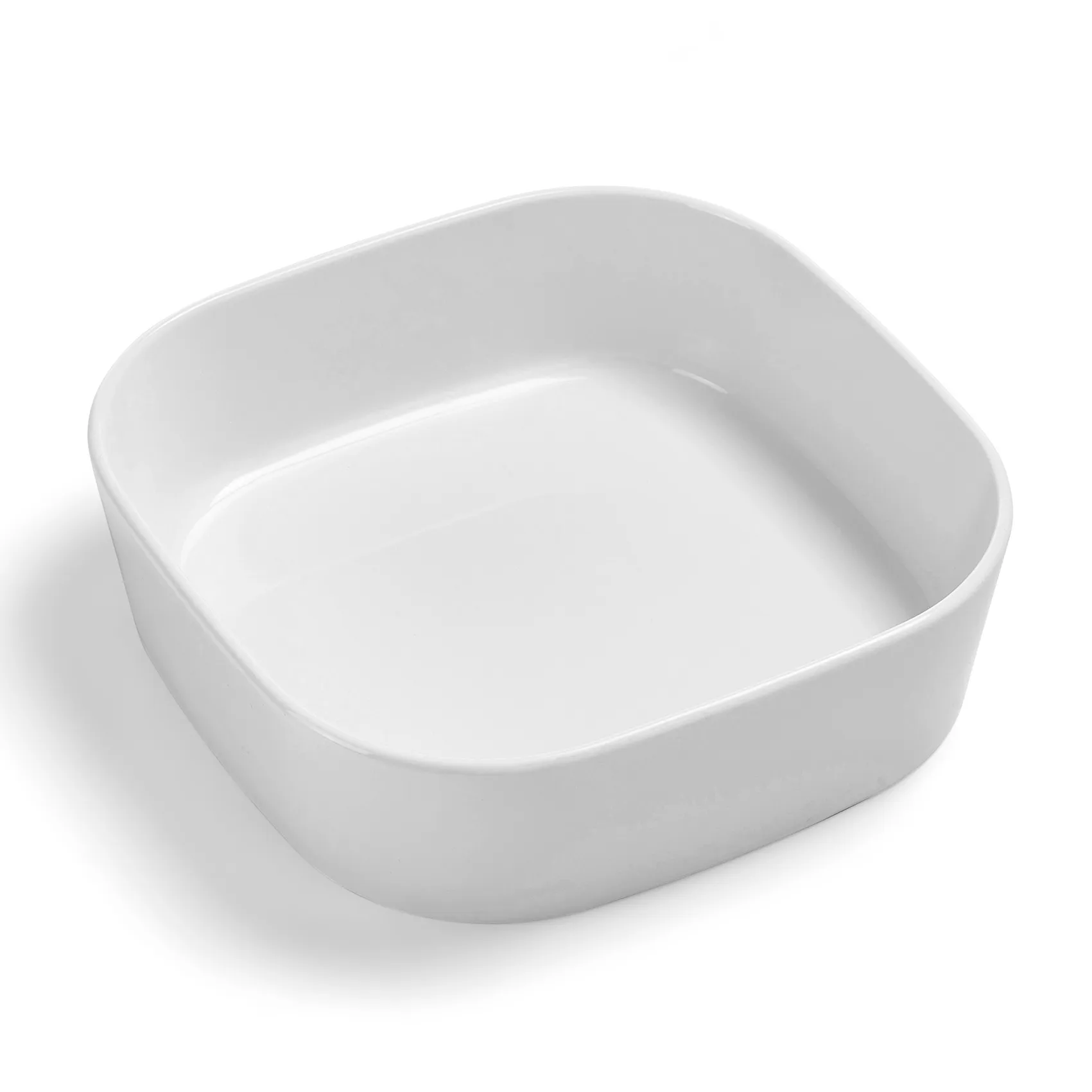 Modula ildfast fat 24x24 cm, Hvit Rosti