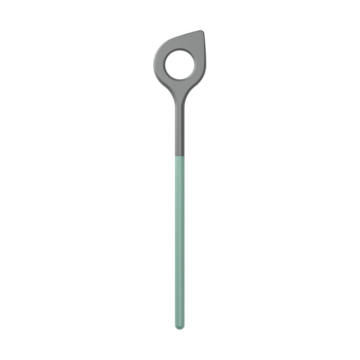 Rosti Optima omrøringsskje med hull 31x55 cm Nordic green