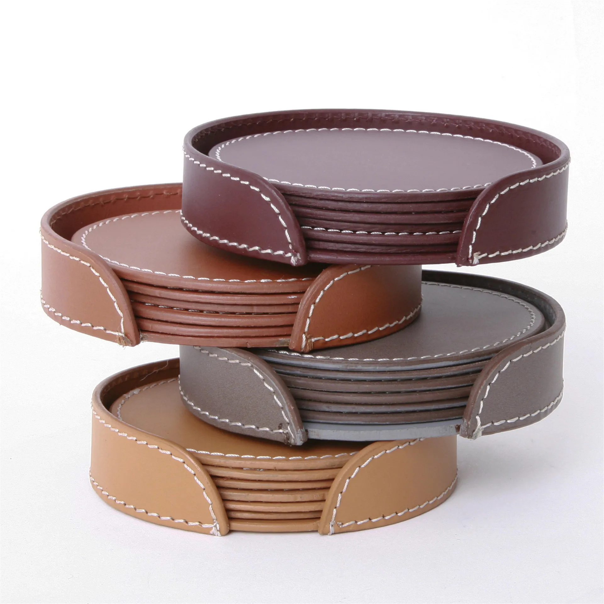 Ørskov glassunderlag 6-pakn., cognac Ørskov