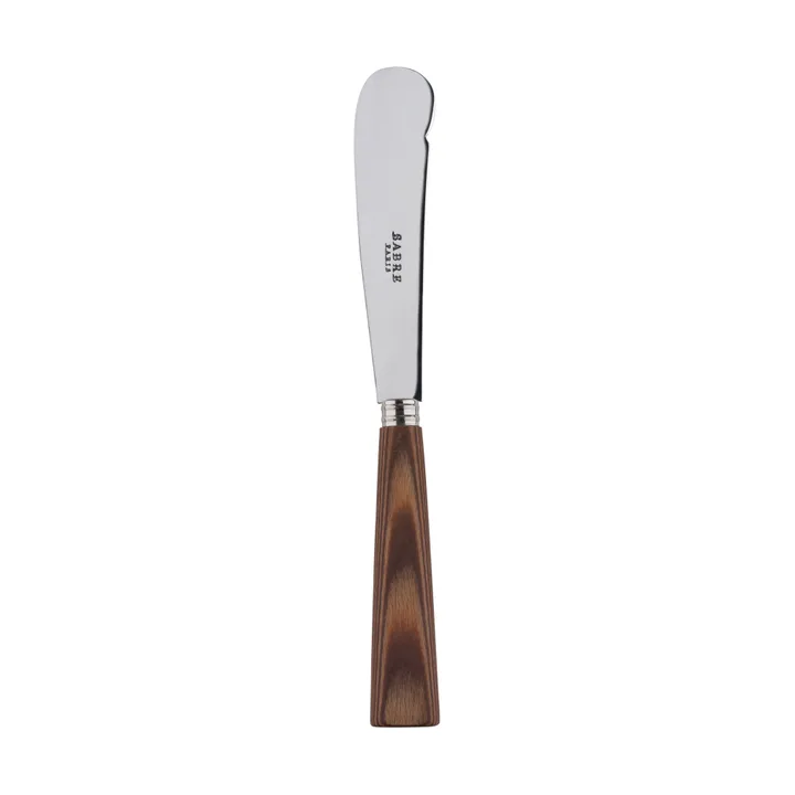 Nature smørkniv 16 cm - Light wood laminert - SABRE Paris