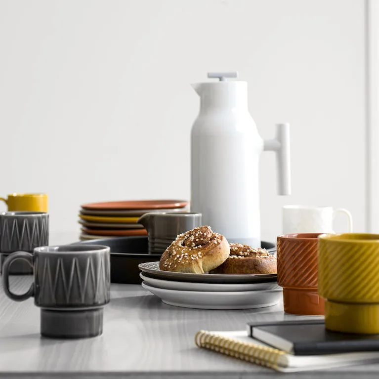 Accent kaffekanne 1 l, Hvit Sagaform