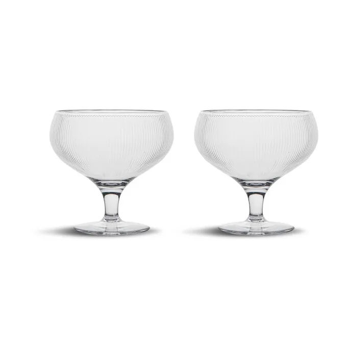 Sagaform Billi champagneglass 30 cl 2-pack