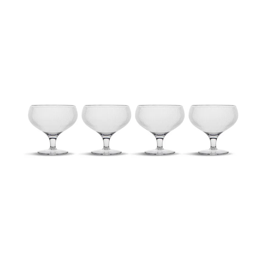 Sagaform Billi champagneglass 30 cl 4-pack