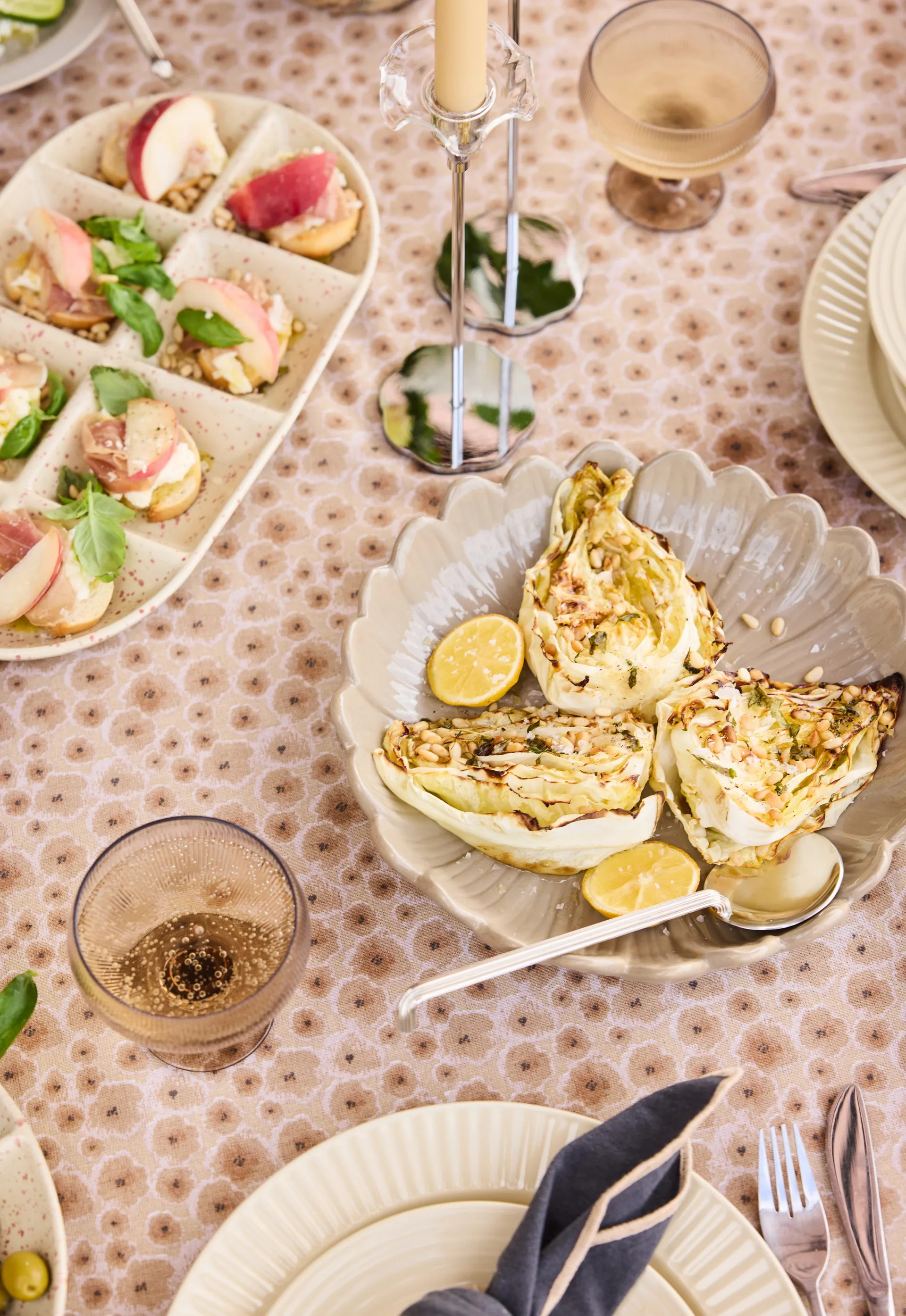 Billi champagneglass 30 cl 4‑pk, Brun Sagaform