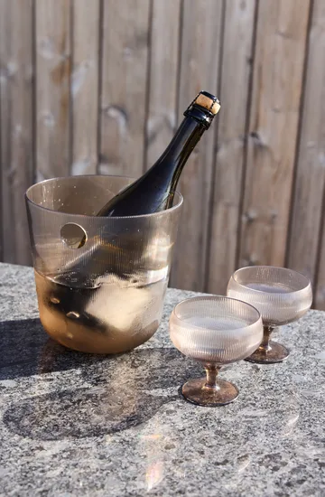 Billi vinkjøler Ø18 cm - Brun - Sagaform