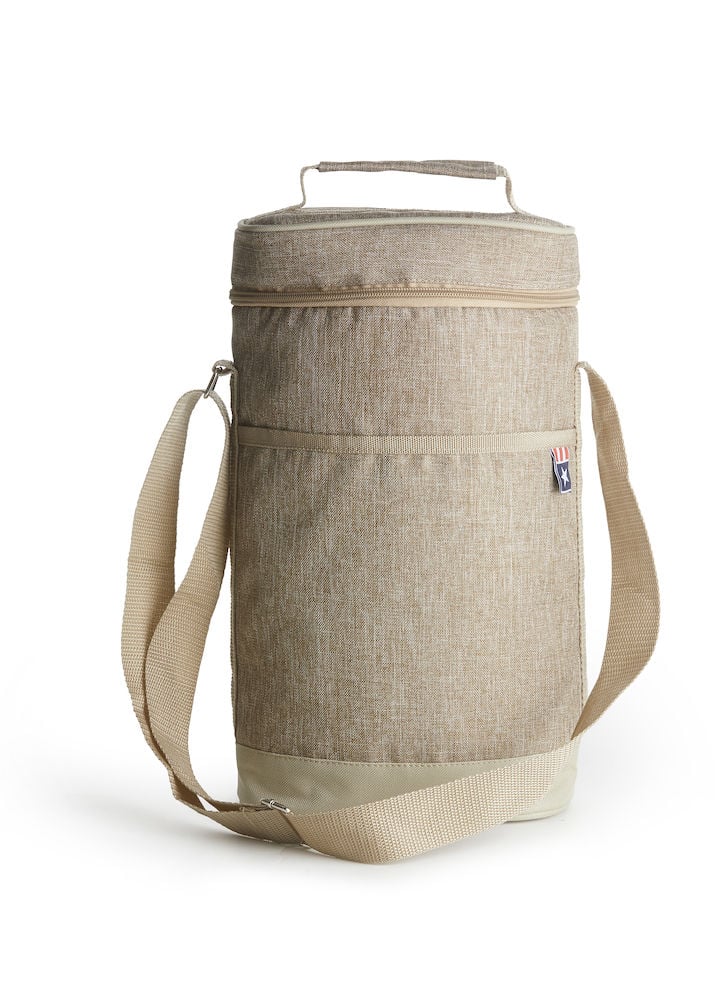 City høy kjølebag, beige
