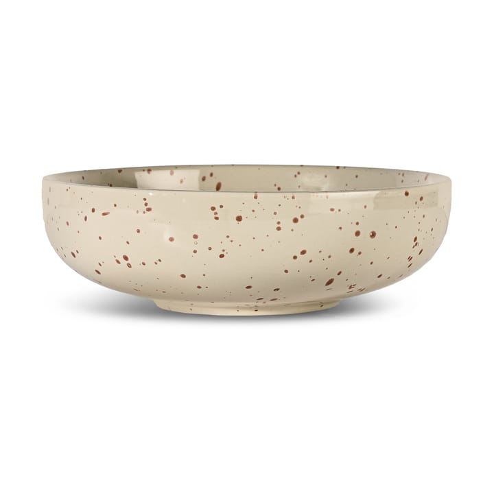 Ditte serveringsskål - Beige-vinrød - Sagaform