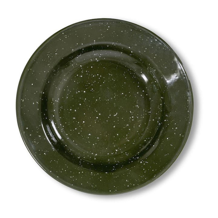 Doris emaljetallerken Ø 20 cm, Grønn Sagaform
