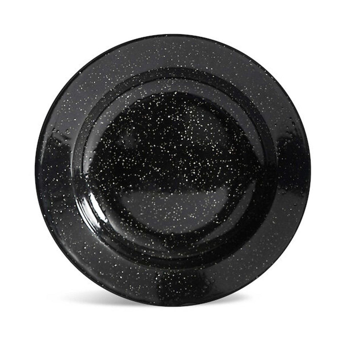Sagaform - Doris emaljetallerk 20 cm svart