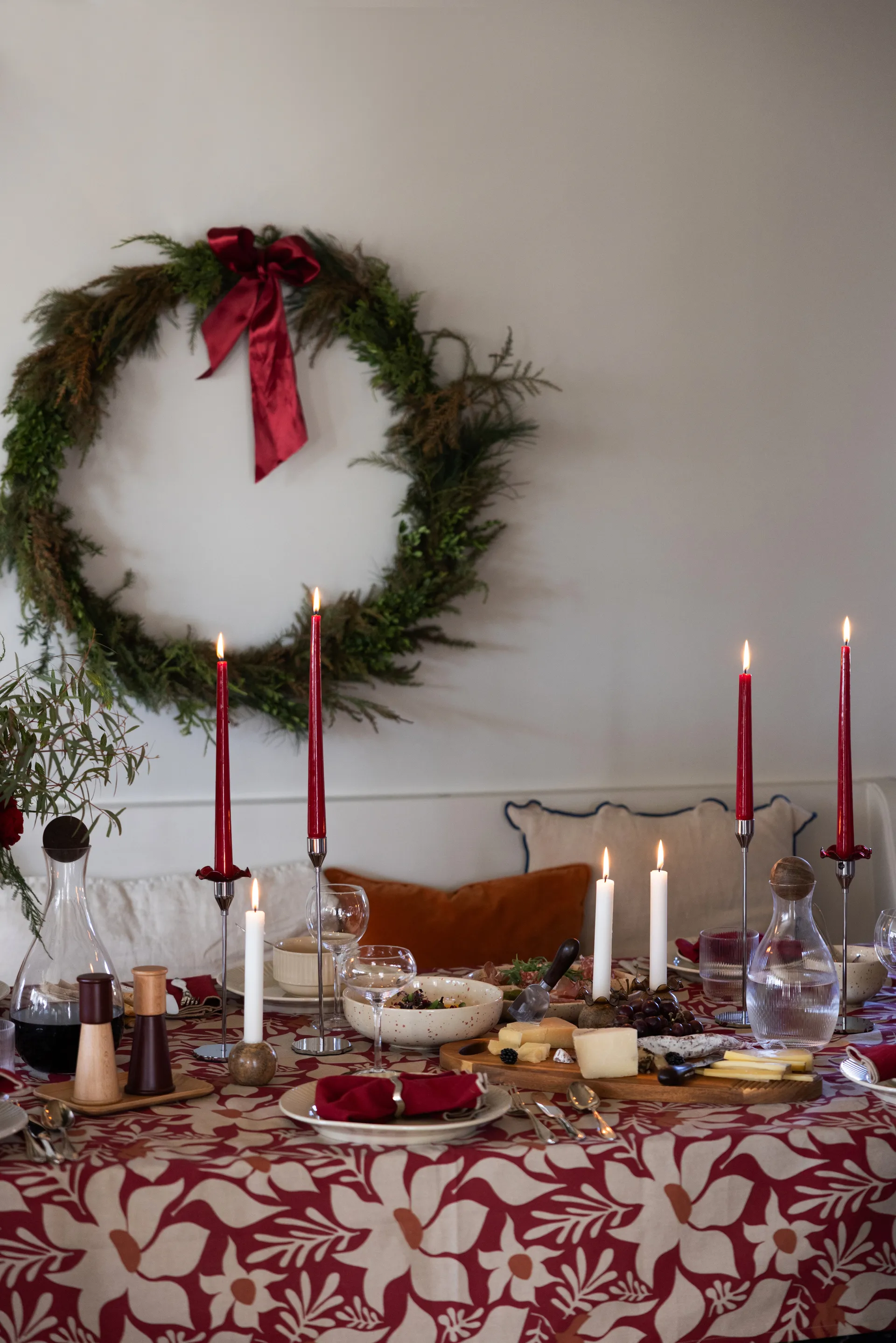 Edith duk 150x280 cm, Vinrød Sagaform