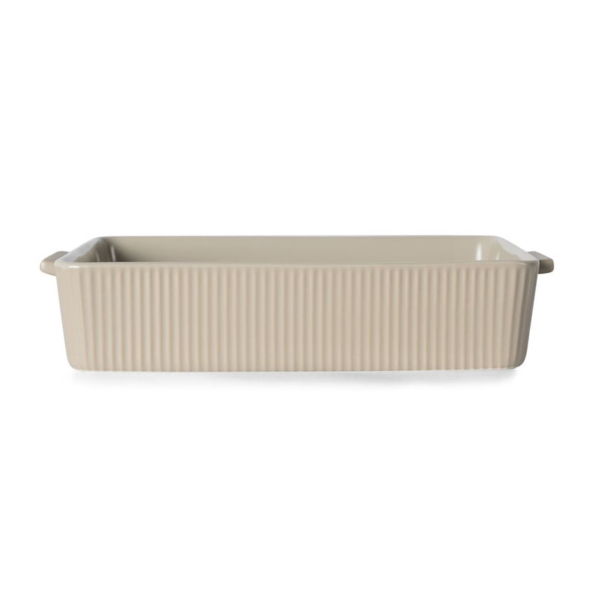 Sagaform Flora ildfast form beige 29,5 x 18,5 cm