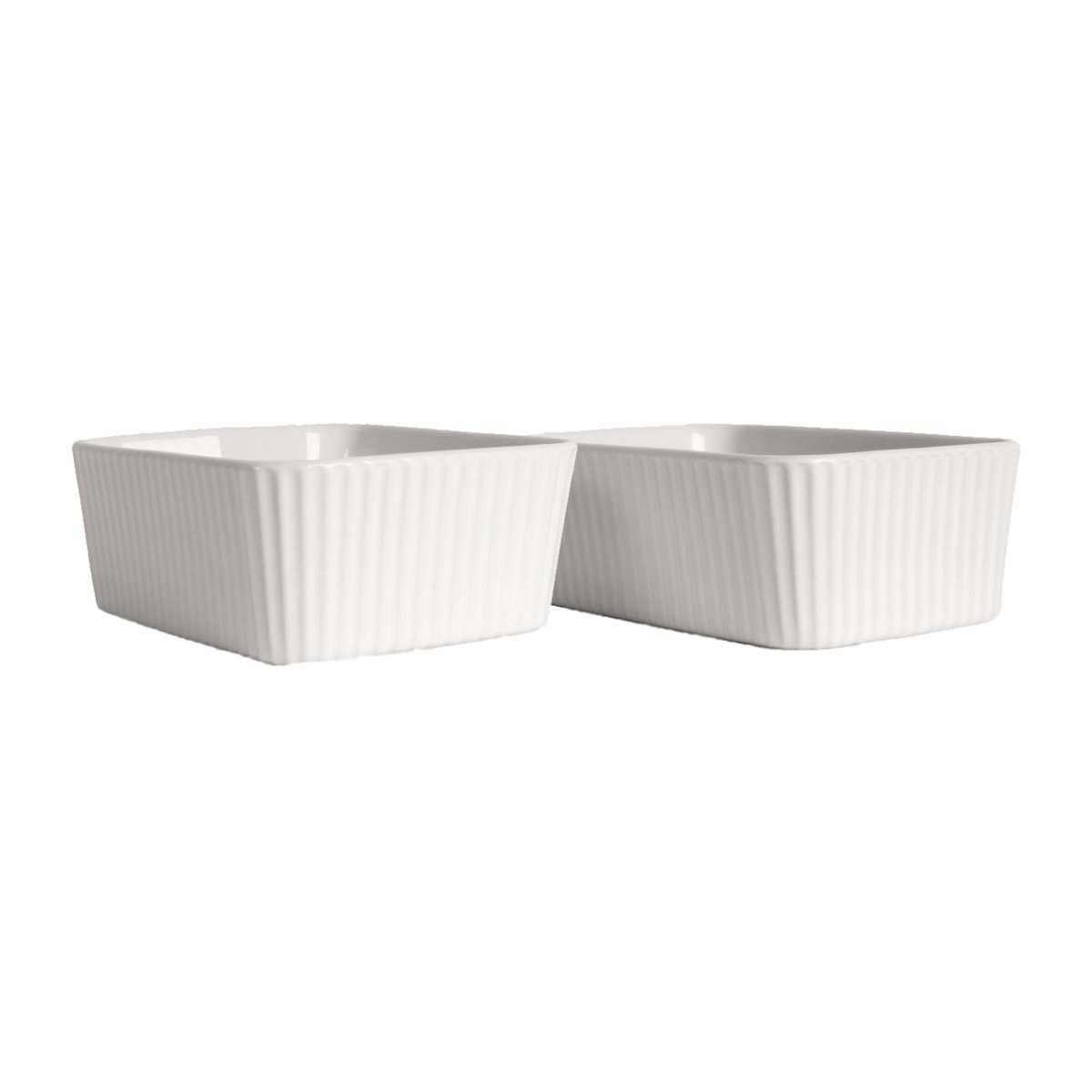 Sagaform Flora ugnsform mini 2-pack Hvit