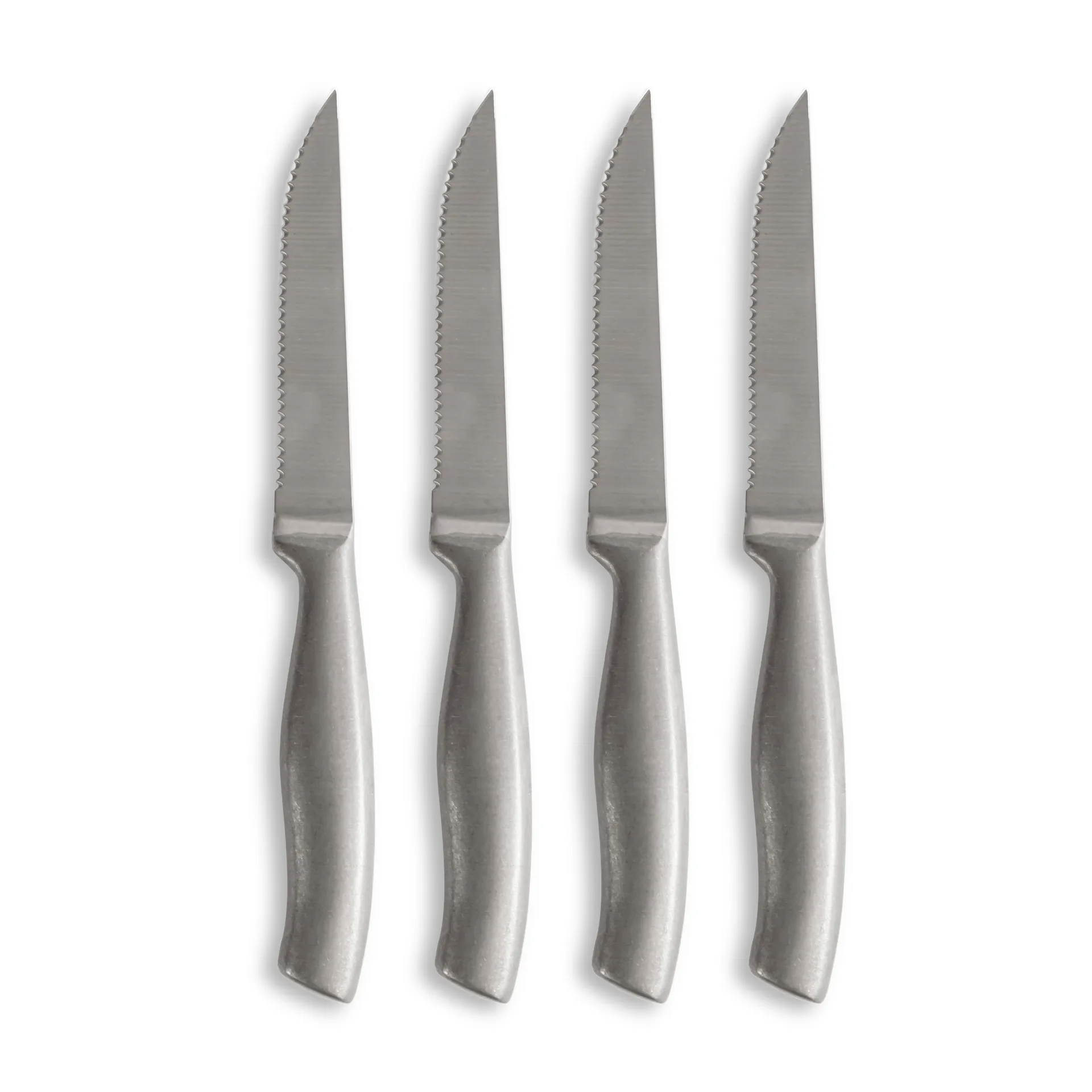 Fredde grillkniv 22,5 cm 4-pakning, Sølv Sagaform