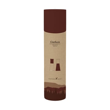 Gurken salt- og pepperkvern liten 2 deler - Rød-brun - Sagaform