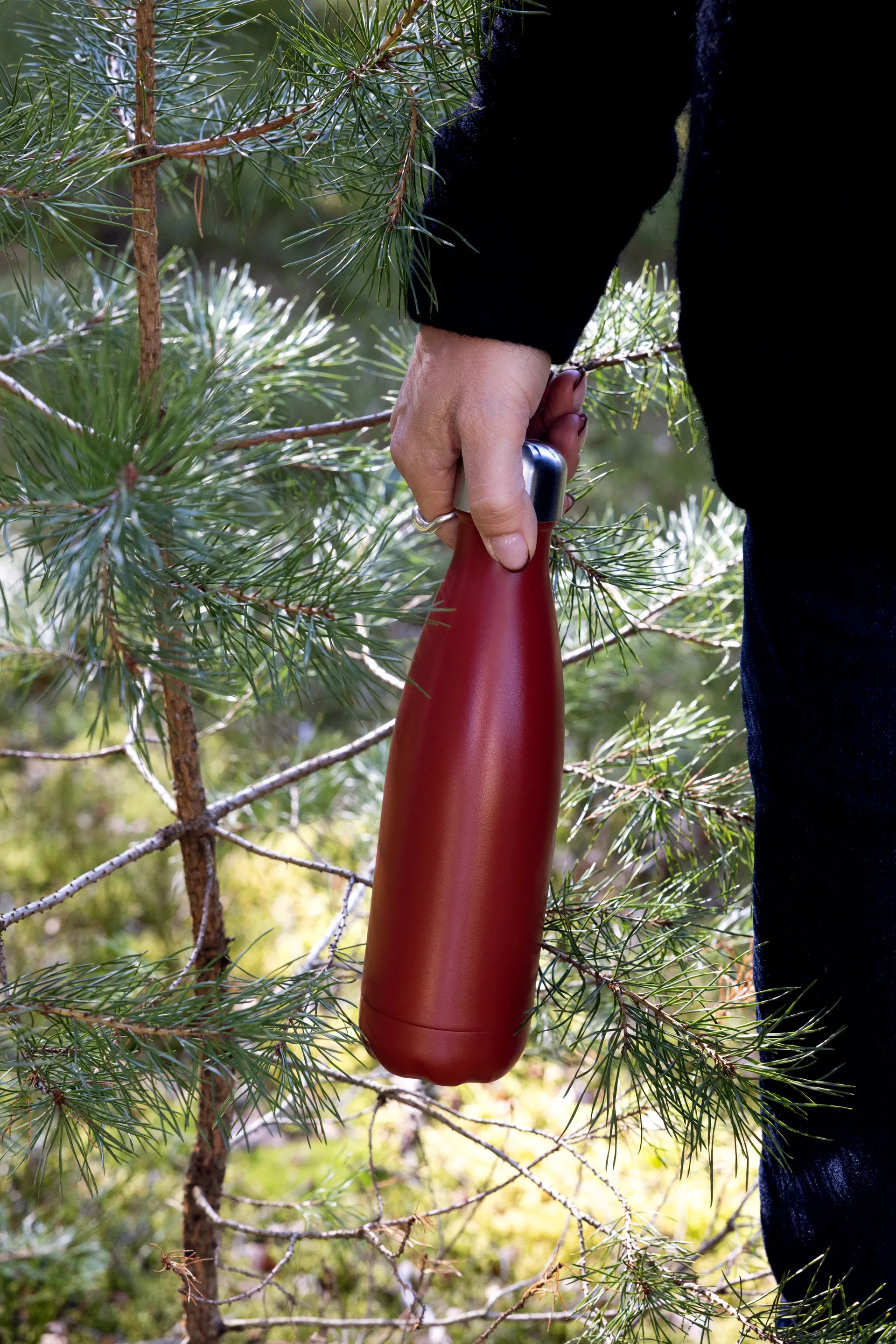 Nils stålflaske 50 cl, Rød Pantone Sagaform