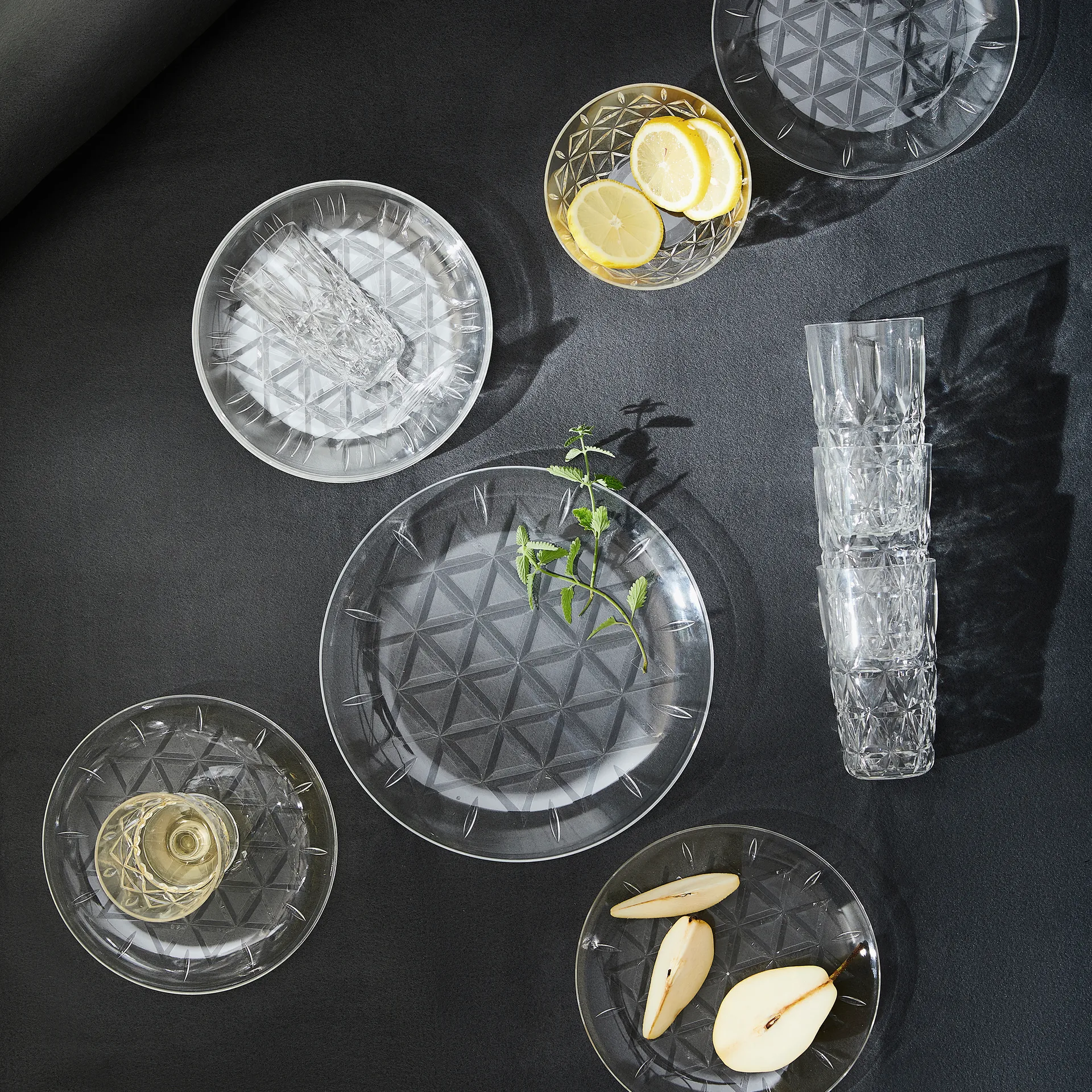 Picknick tallerken 4-stk., 20 cm Sagaform