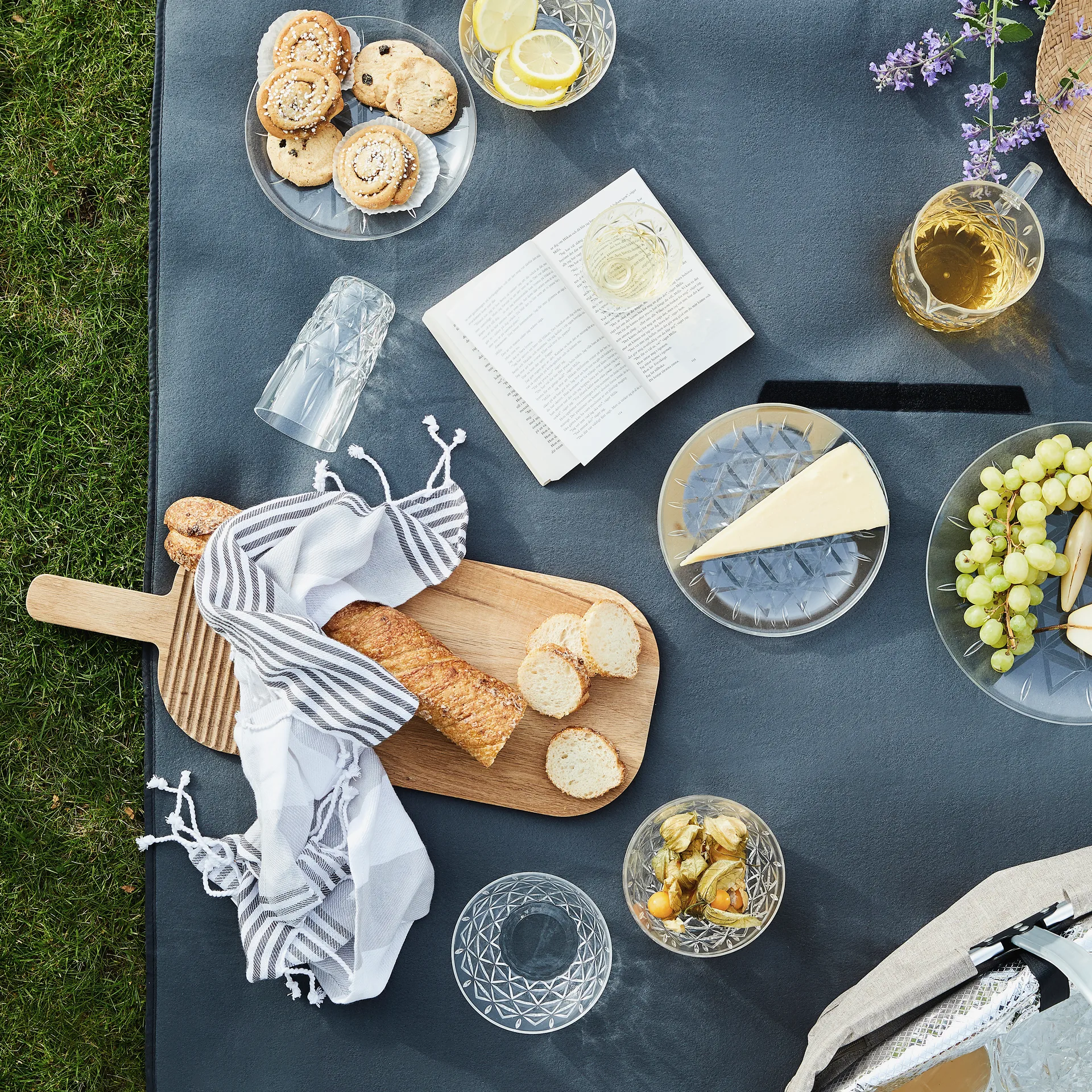 Picknick tallerken 4-stk., 20 cm Sagaform