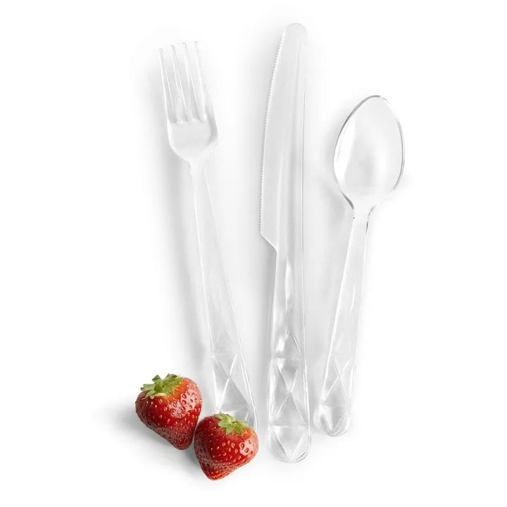 Piknik Juni bestikksett 12 deler - Transparent - Sagaform