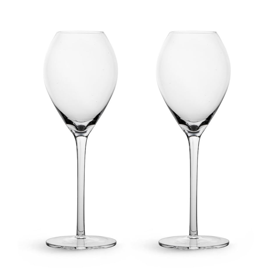 Saga champagneglass 2-pakning Klar
