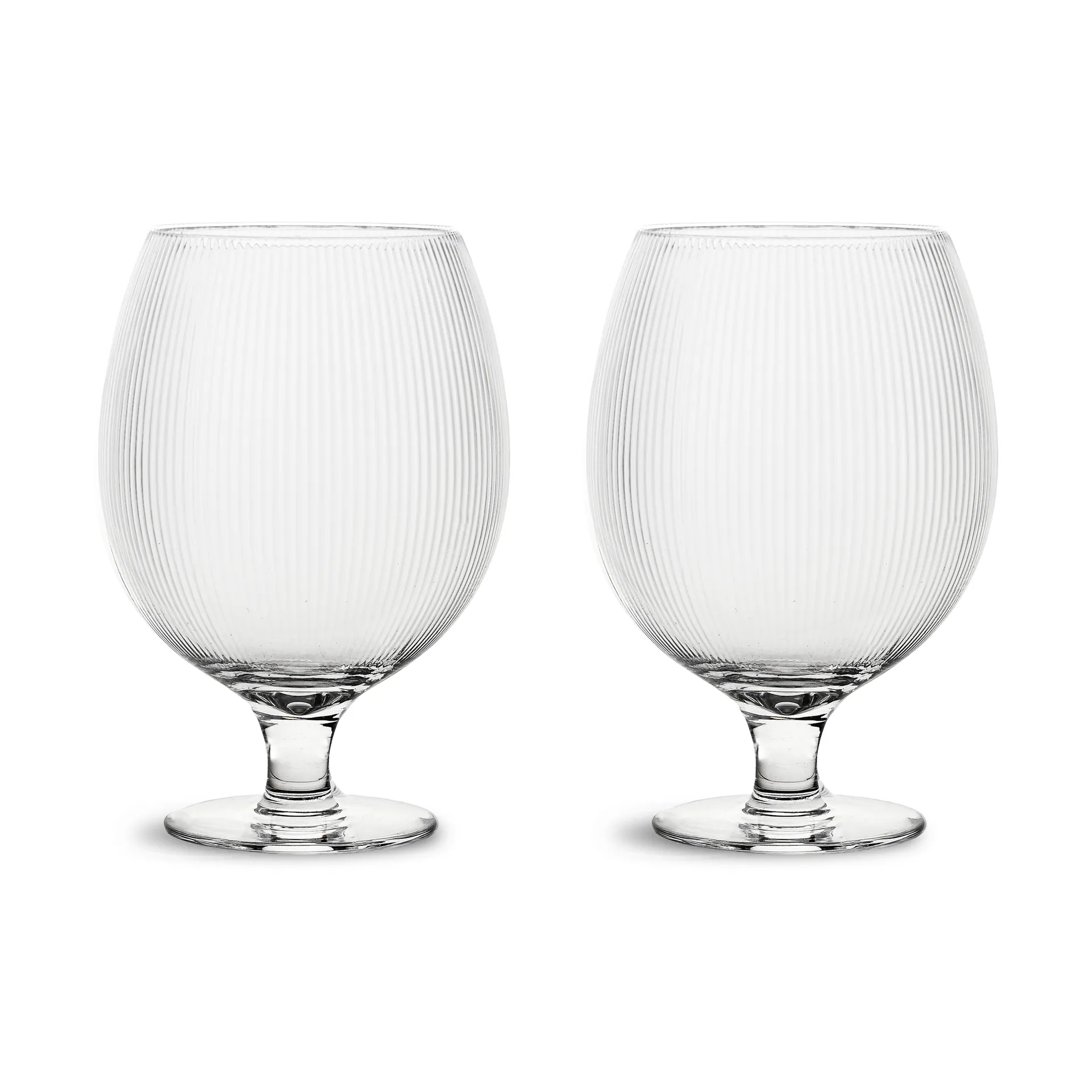 Sagaform Blanka ølglass 50 cl 2-pack, Klar Sagaform