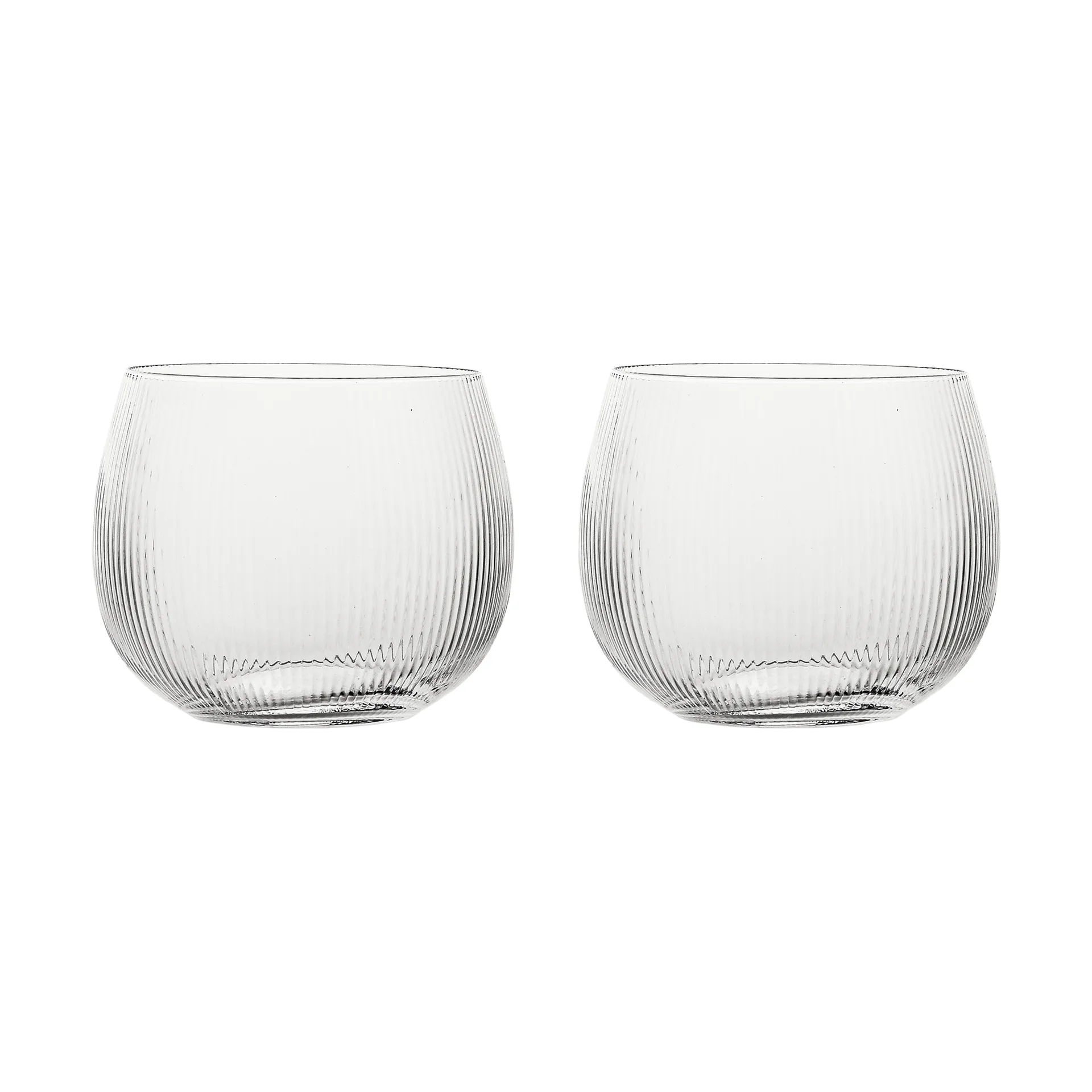 Sagaform Blanka vannglass 28 cl 2-pack, Klar Sagaform