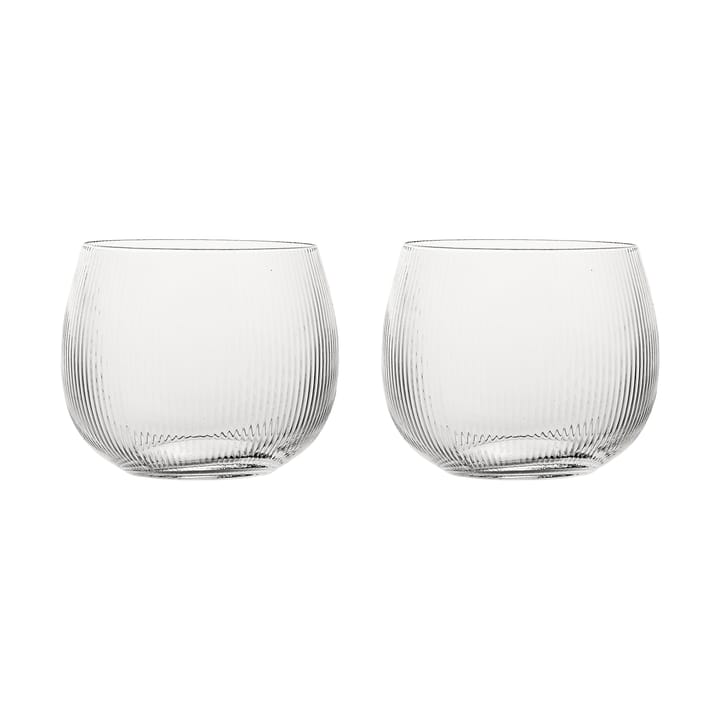 Sagaform Blanka vannglass 28 cl 2-pack - Klar - Sagaform