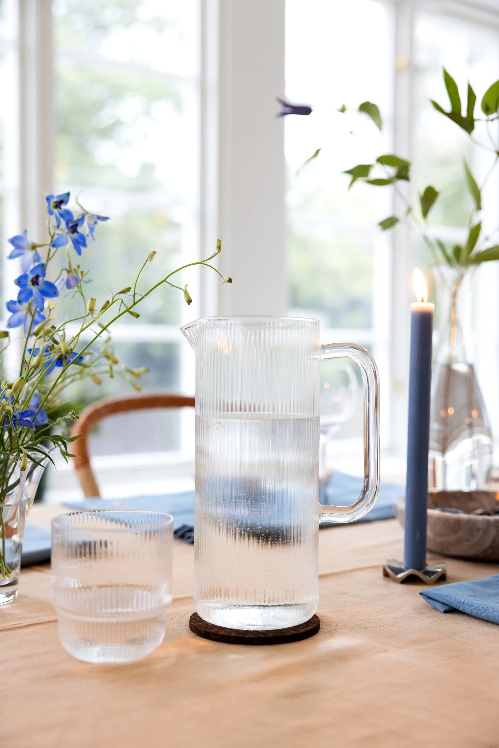 Sagaform blankt vannglass 4-pk, Klar Sagaform