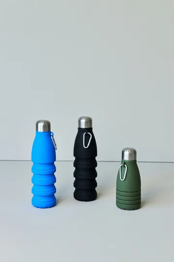 Stig ihopfällbar flaska 55 cl - Blå - Sagaform