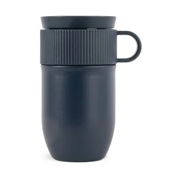 Ted termokopp til bil 28 cm - Blå - Sagaform