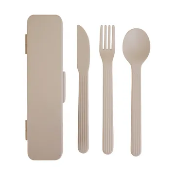 Tina bestikksett - Beige Pantone Warm gray 3C - Sagaform