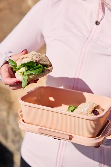 Tina matboks 1,1 L - Rosa - Sagaform