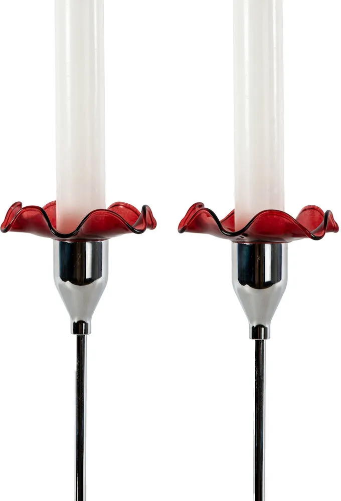 Viva lysmansjett 2-pk, Vinrød Sagaform