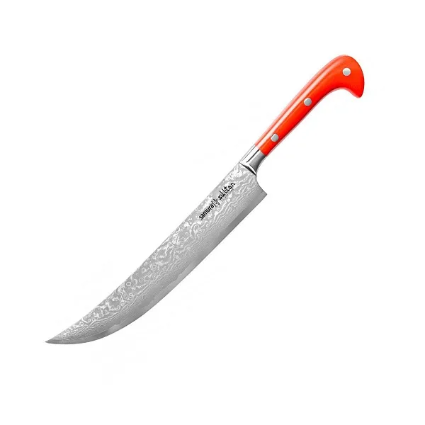 Sultan filetkniv 21 cm, Rød Samura